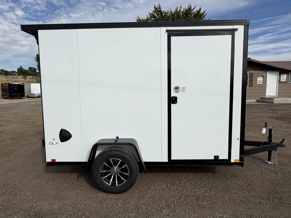 New 2027 Compass 6x10 V-Nose 3k Cargo Trailer