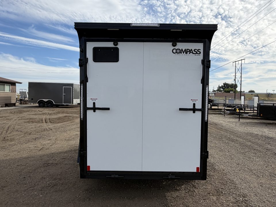 New 2027 Compass 6x10 V-Nose 3k Cargo Trailer