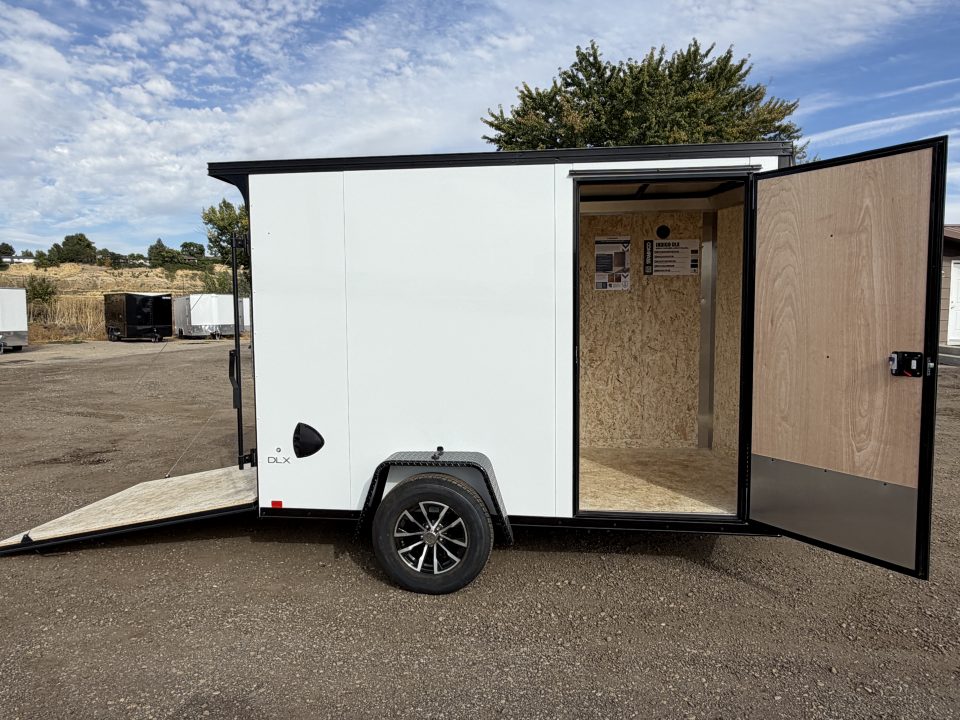 New 2027 Compass 6x10 V-Nose 3k Cargo Trailer