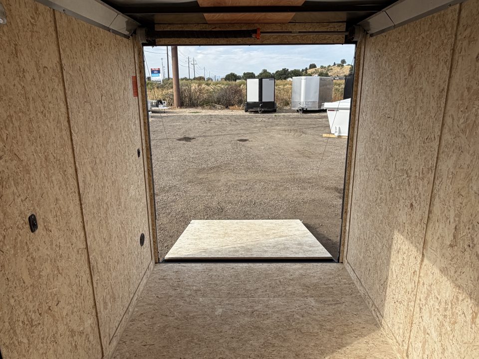 New 2027 Compass 6x10 V-Nose 3k Cargo Trailer