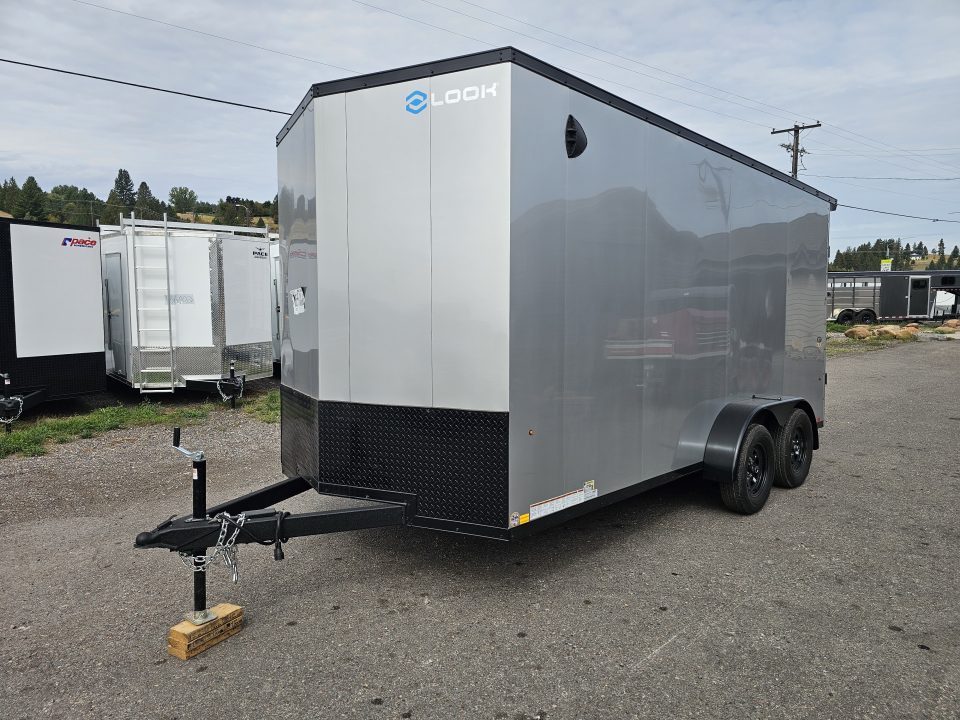 New 2027 Look ST DLX 7x16 7k Cargo Trailer