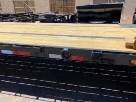 New 2027 Top Hat Trailers 102X27'+5' Gooseneck 24K Flatbed Trailer
