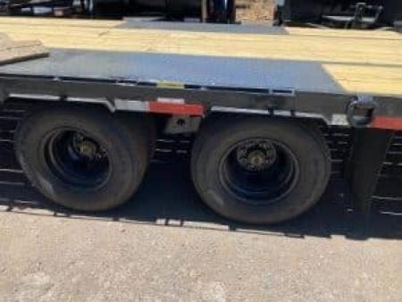 New 2027 Top Hat Trailers 102X27'+5' Gooseneck 24K Flatbed Trailer