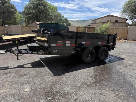 New 2027 Top Hat Trailers 12X77" DP10 Dump Trailer