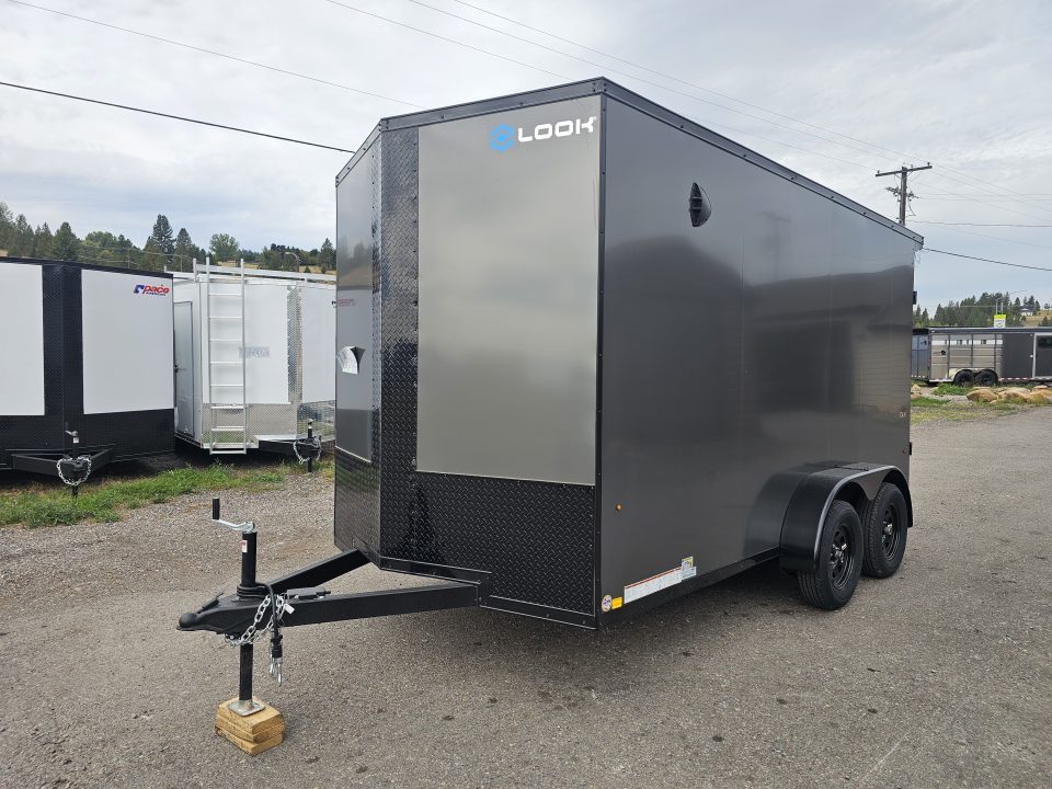 New 2027 Look ST DLX 7x14 7k Cargo Trailer