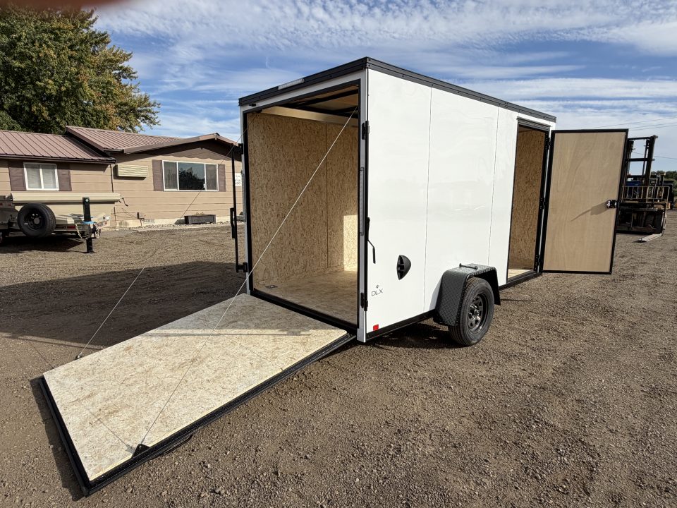 New 2027 Compass 6x12 V-Nose 3k Cargo Trailer