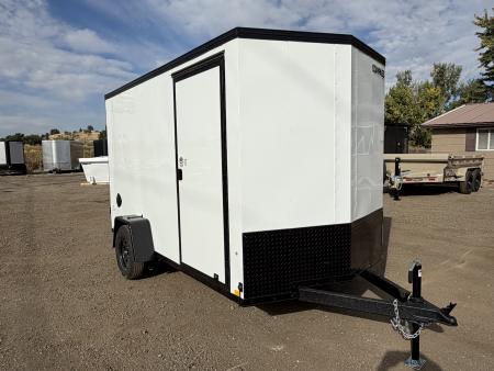 New 2027 Compass 6x12 V-Nose 3k Cargo Trailer