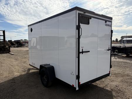 New 2027 Compass 6x12 V-Nose 3k Cargo Trailer