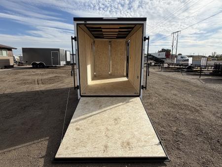 New 2027 Compass 6x12 V-Nose 3k Cargo Trailer