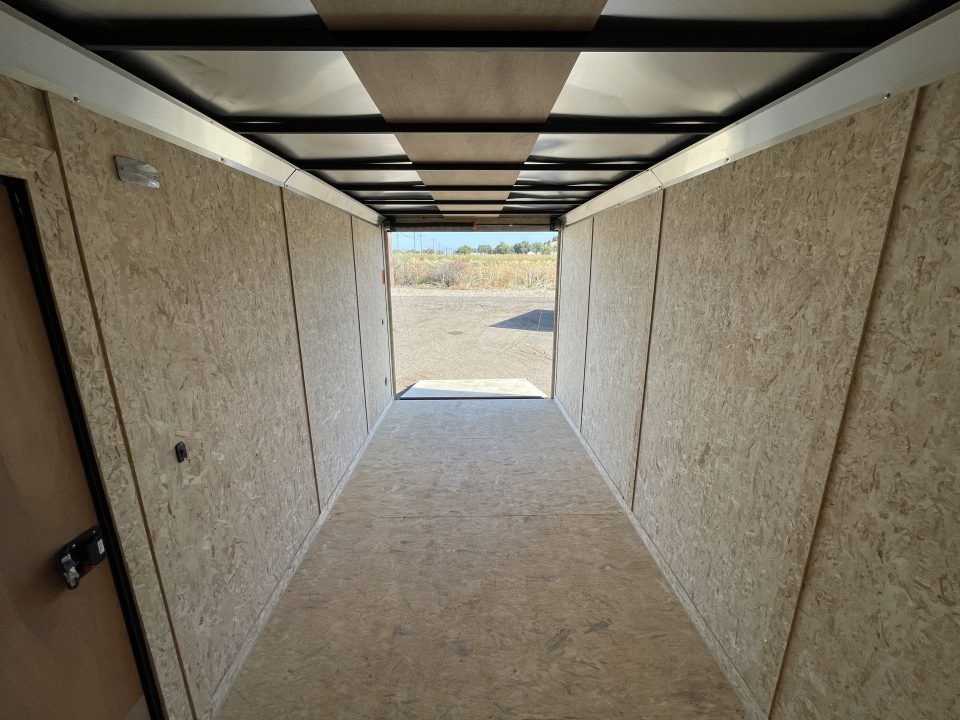 New 2027 Compass 7x16 V-Nose Cargo Trailer