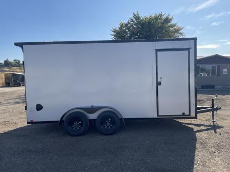 New 2027 Compass 7x16 V-Nose Cargo Trailer