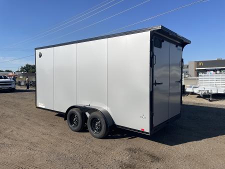 New 2027 Compass 7x16 V-Nose Cargo Trailer