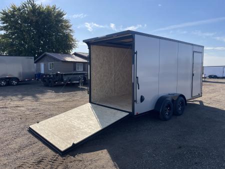 New 2027 Compass 7x16 V-Nose Cargo Trailer