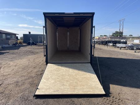 New 2027 Compass 7x16 V-Nose Cargo Trailer