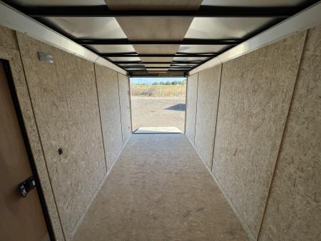 New 2027 Compass 7x16 V-Nose Cargo Trailer