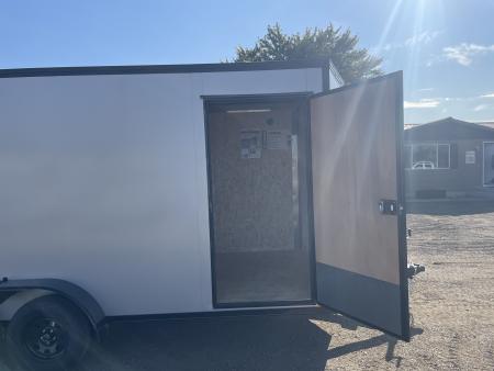 New 2027 Compass 7x16 V-Nose Cargo Trailer