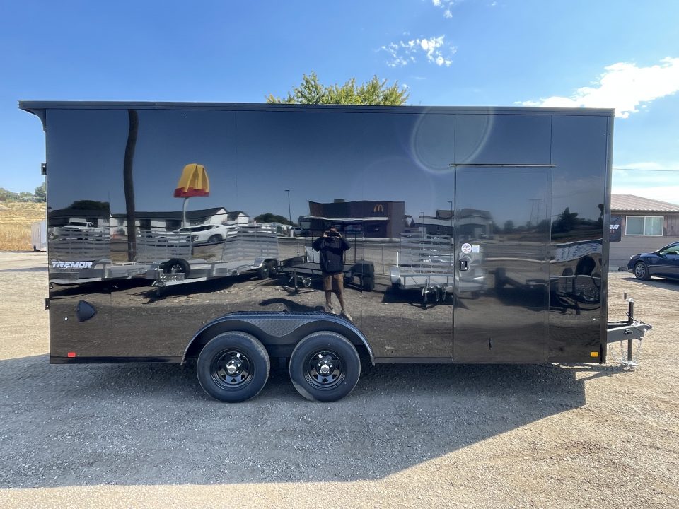 New 2027 Compass 7.5x18 V-Nose Cargo Trailer