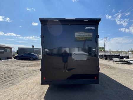 New 2027 Compass 7.5x18 V-Nose Cargo Trailer