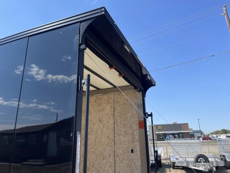New 2027 Compass 7.5x18 V-Nose Cargo Trailer