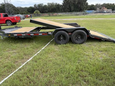 New 2027 Diamond C Hdt207 Tilt Trailer 82”x20’ 2 speed 15k drop leg jack 14 ply tires & fork holders