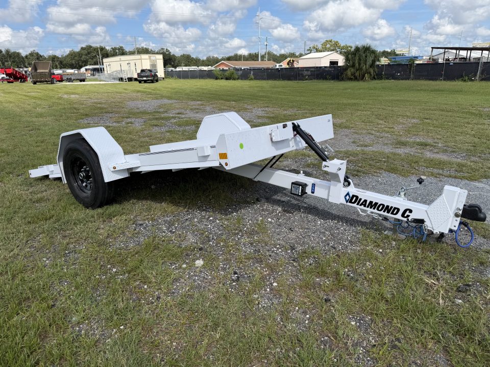 New 2027 DIAMOND C DSA107 TILT TRAILER 12X77; HYDRAULIC DAMPENED TILT; 14 PLY TIRES