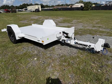 New 2027 DIAMOND C DSA107 TILT TRAILER 12X77; HYDRAULIC DAMPENED TILT; 14 PLY TIRES