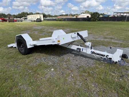 New 2027 DIAMOND C DSA107 TILT TRAILER 12X77; HYDRAULIC DAMPENED TILT; 14 PLY TIRES