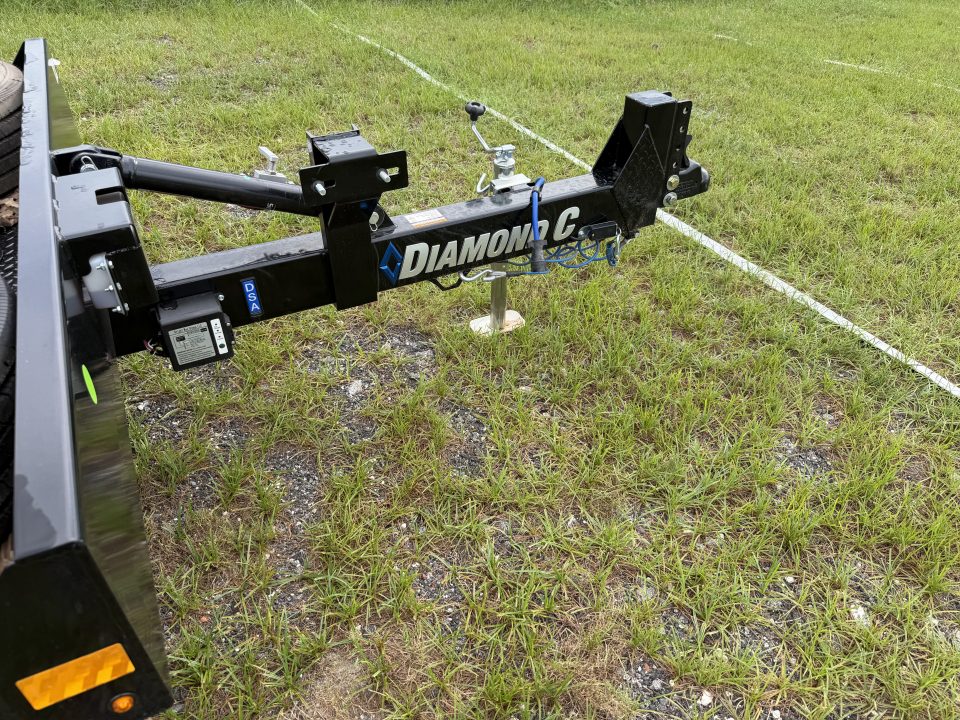 New 2027 DIAMOND C DSA107 TILT TRAILER; 12X77; HYDRAULIC DAMPENED TILT; 14 PLY TIRES