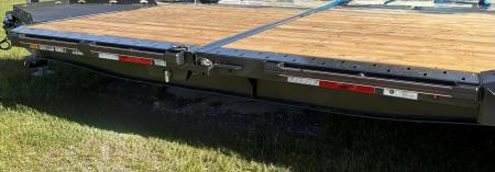 New 2027 Diamond C HXD210 DRIVE OVER FENDER TILT TRAILER 102”X24 , 15K 2 SPEED JACK