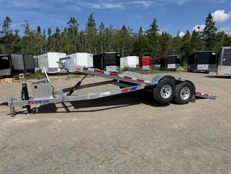 New 2027 K-Trail 20' power tilt 14,000 Lb Equipment Trailer