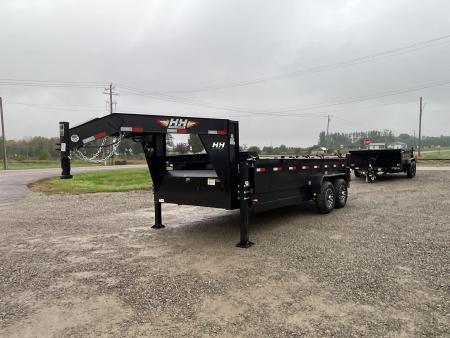 New 2027 H&H Trailers H-DBW16-140G Dump Trailer