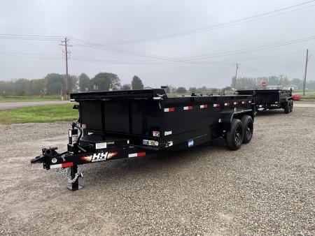 New 2027 H&H Trailers H-DBW16-140 Dump Trailer