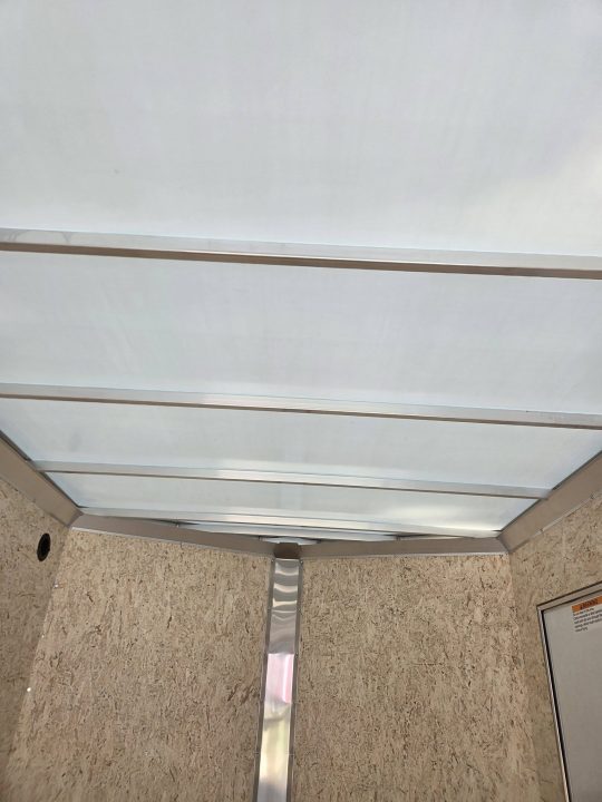 New 2027 High Country Trailers 7X16 aluminum cargo trailer black with spoiler & extra height Cargo / Enclosed Trailer