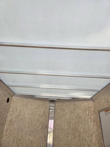 New 2027 High Country Trailers 7X16 aluminum cargo trailer black with spoiler & extra height Cargo / Enclosed Trailer