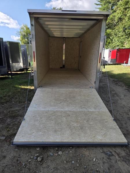 New 2027 High Country Trailers 7X16 aluminum cargo trailer black with spoiler & extra height Cargo / Enclosed Trailer