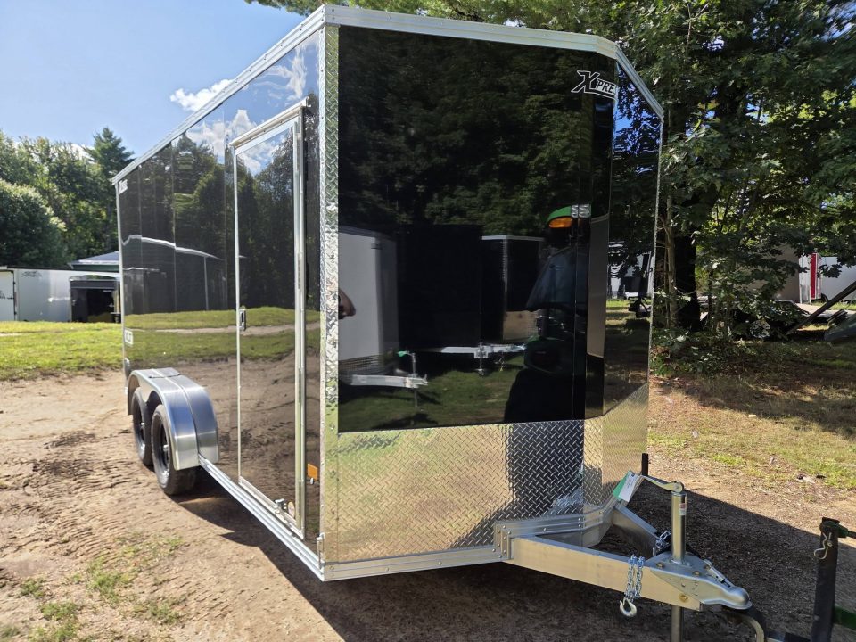 New 2027 High Country Trailers 7.5x16 aluminum cargo trailer extra height with spoiler Cargo / Enclosed Trailer