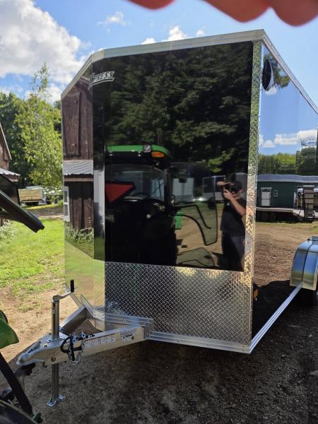 New 2027 High Country Trailers 7.5X16 Aluminum cargo trailer black translucent roof Cargo / Enclosed Trailer