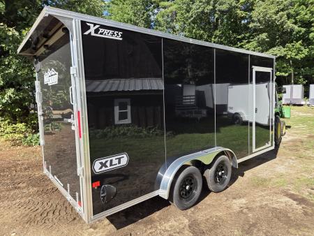 New 2027 High Country Trailers 7.5X16 Aluminum cargo trailer black translucent roof Cargo / Enclosed Trailer