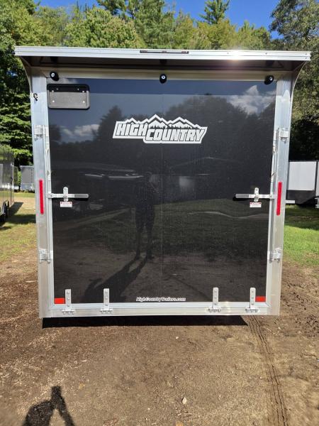 New 2027 High Country Trailers 7.5x16 aluminum cargo trailer extra height with spoiler Cargo / Enclosed Trailer