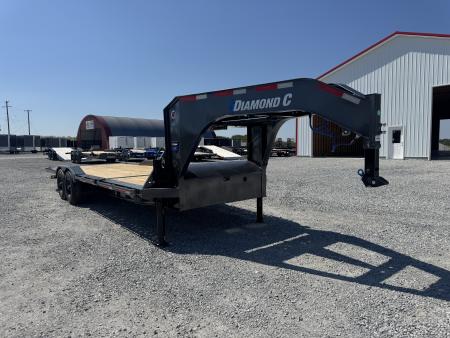 New 2027 Diamond C HXD 210 102 x24 20,000# GVWR Equipment Trailer