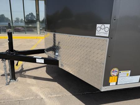 New #098218 2027 FOREST RIVER SA 6 X 12 SINGLE AXLE 3K ENCLOSED W/ REAR RAMP DOOR