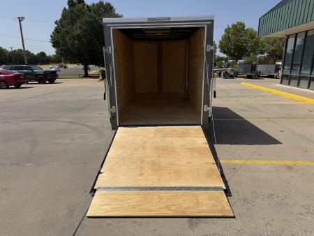 New #098218 2027 FOREST RIVER SA 6 X 12 SINGLE AXLE 3K ENCLOSED W/ REAR RAMP DOOR