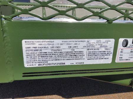 New 2027 Diamond C Trailers TUT Utility Trailer