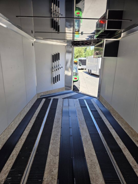 New 2027 Nitro 101x24 Ns black out edition deck over snowmobile trailer 9990lb gvwr loaded with upgrades Snowmobile Trailer