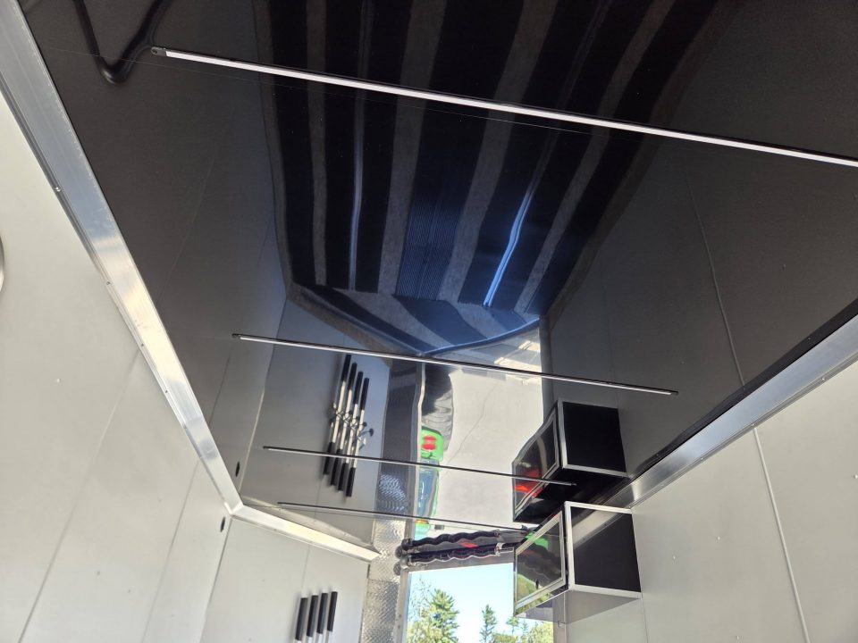 New 2027 Nitro 101x24 Ns black out edition deck over snowmobile trailer 9990lb gvwr loaded with upgrades Snowmobile Trailer