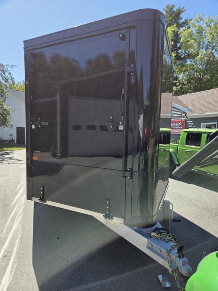 New 2027 Nitro 101x24 Ns black out edition deck over snowmobile trailer 9990lb gvwr loaded with upgrades Snowmobile Trailer
