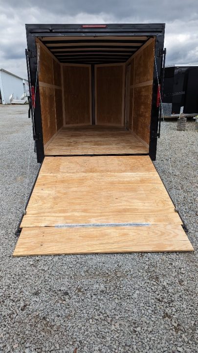 New 2027 Homesteader 7x14 Intrepid V-Nose Cargo Trailer w/ Ramp Door (84" Inside)