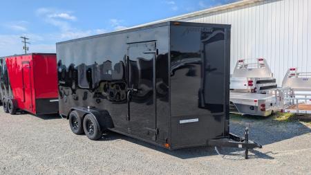 New 2027 Homesteader 7x14 Intrepid V-Nose Cargo Trailer w/ Ramp Door (84  Inside)