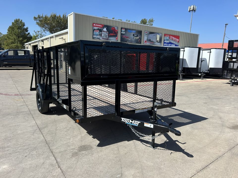 New 2026 Top Hat Trailers MLS83X14 Landscape Trailer