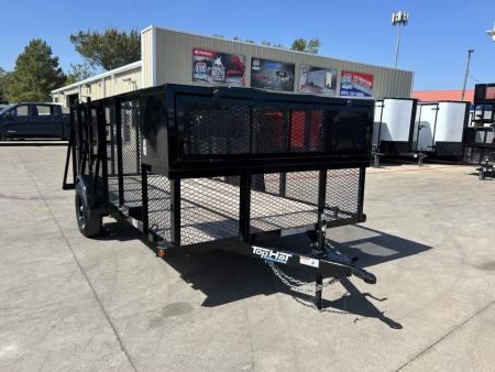 New 2026 Top Hat Trailers MLS83X14 Landscape Trailer